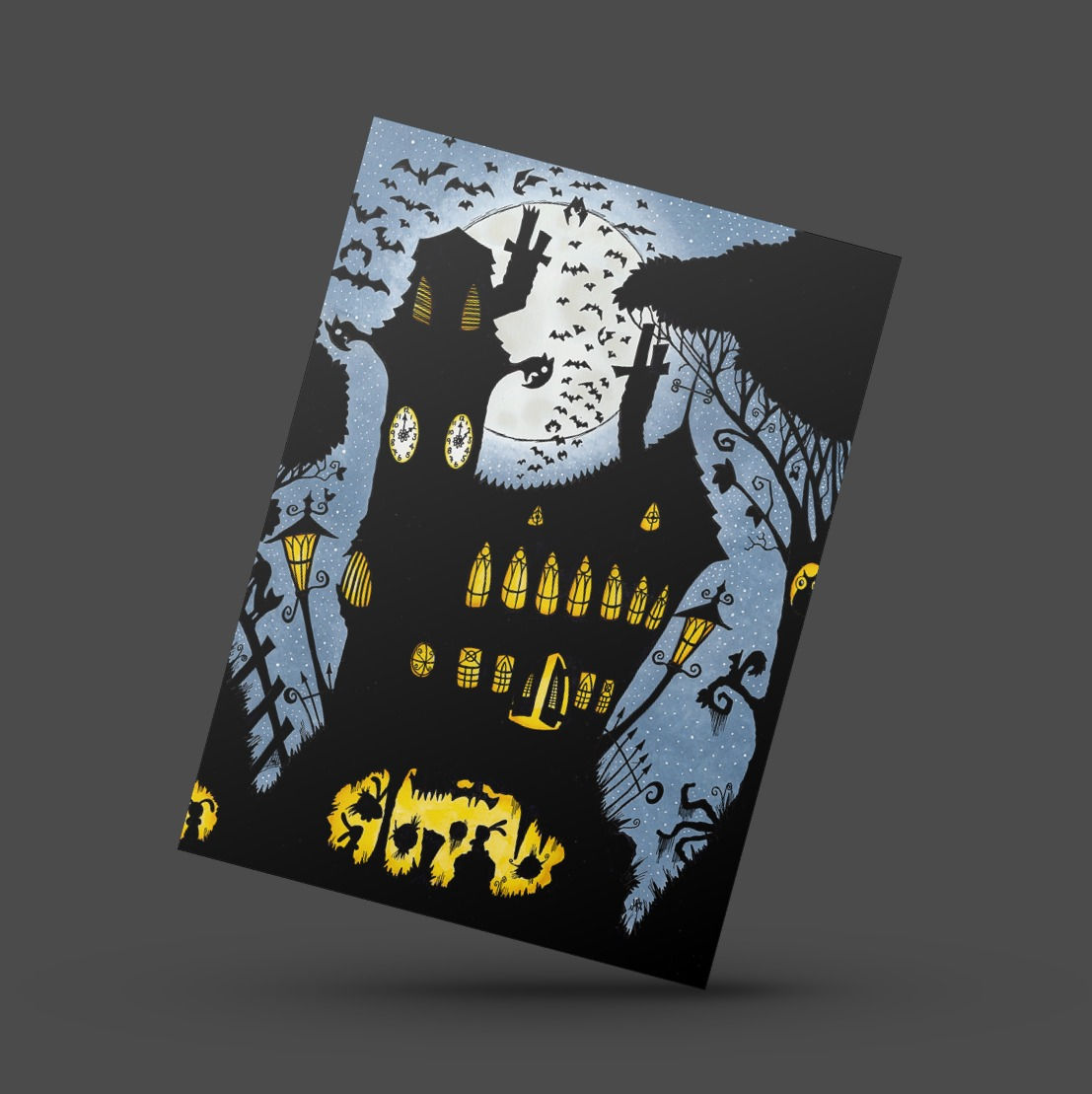 Wigtown County Building A5 Card