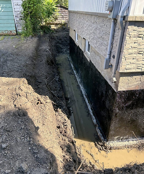 water proofing foundation repair