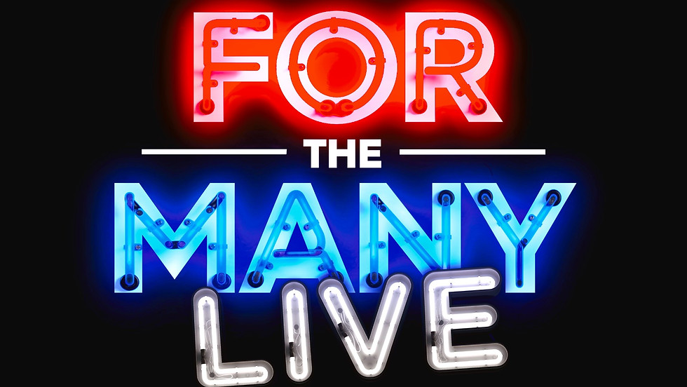 For The Many: Live - Autumn Tour