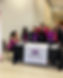 Women talking and volunteering at Mujeres conectadas