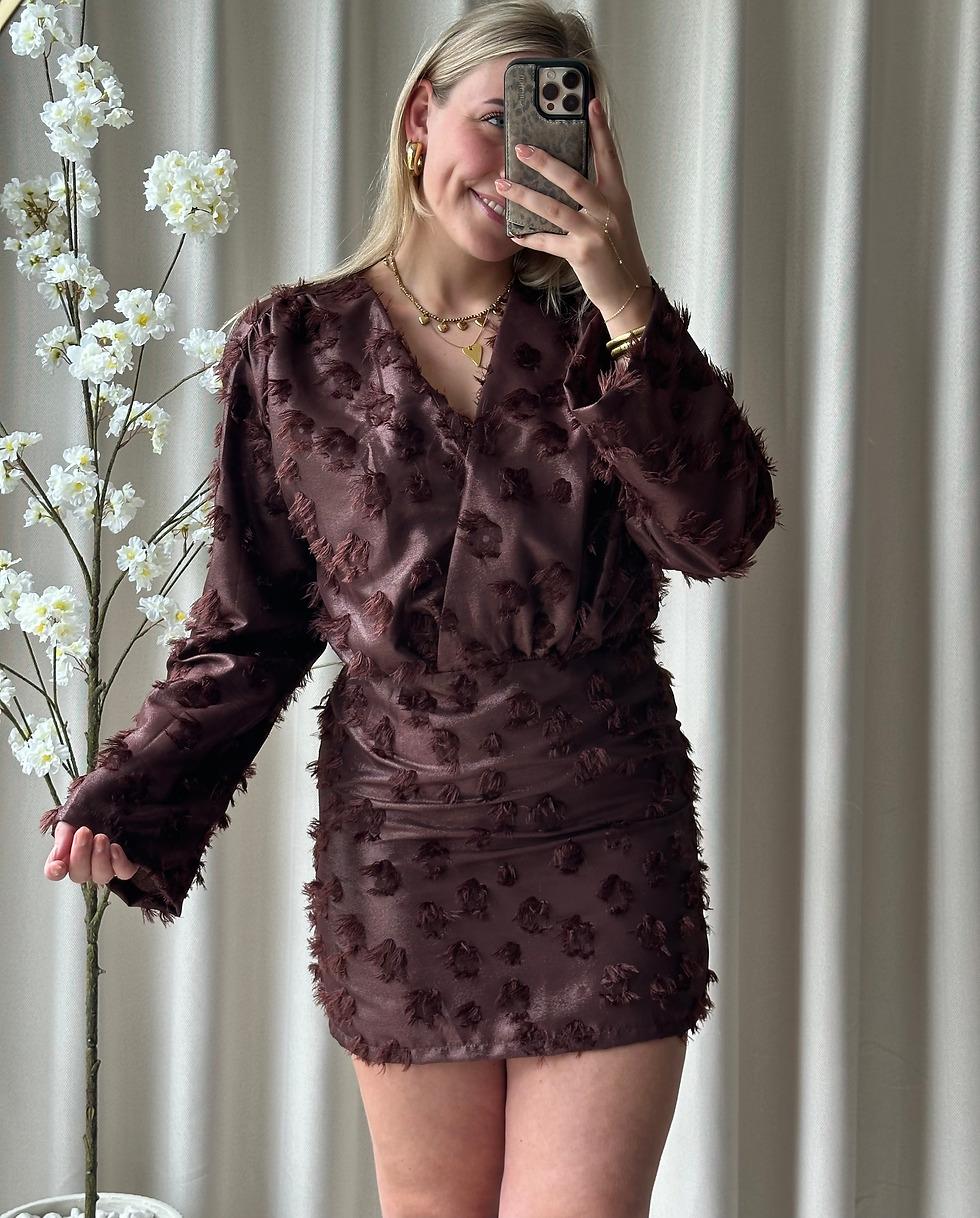 Thumbnail: Nové dress brown