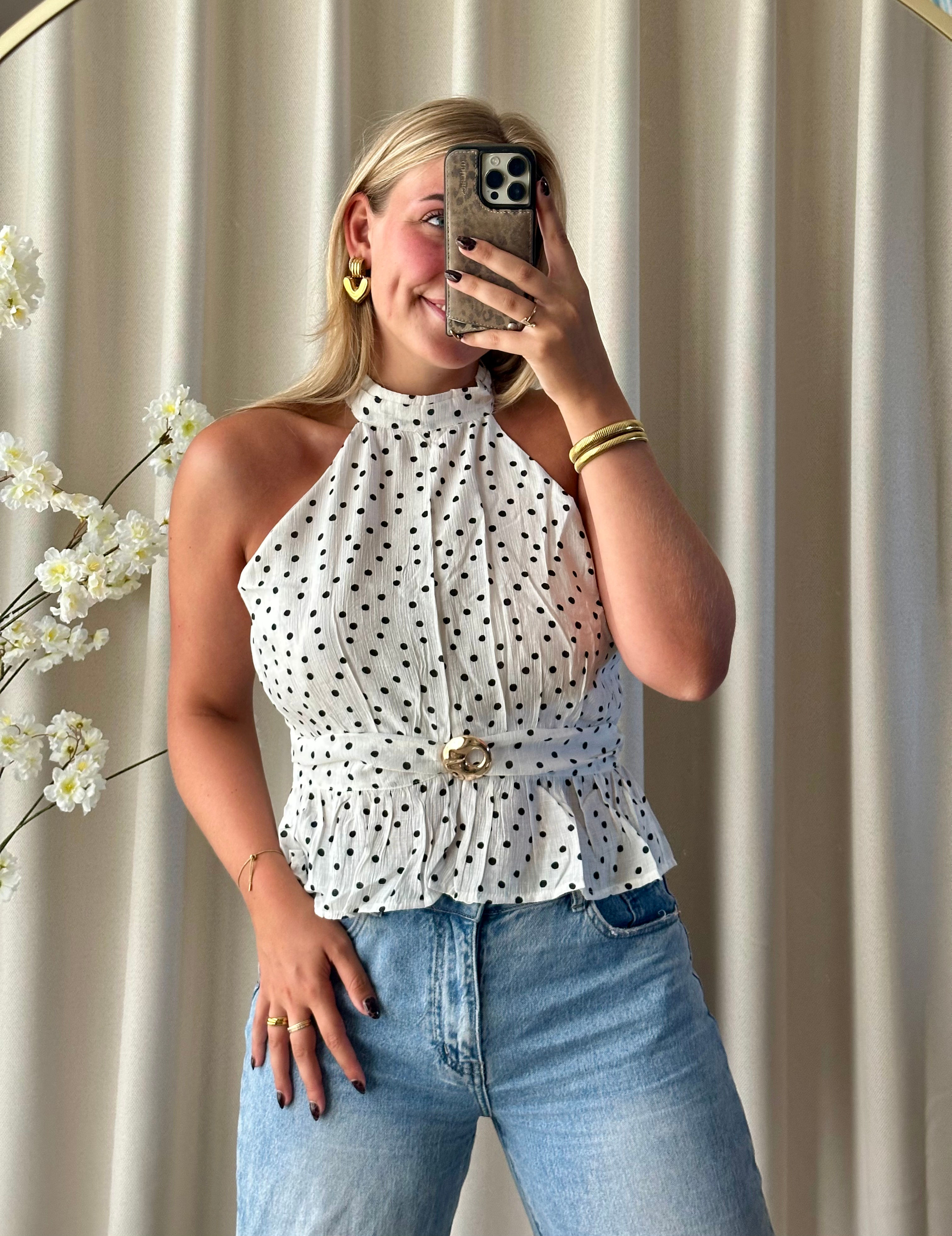 Bo polkadots top 