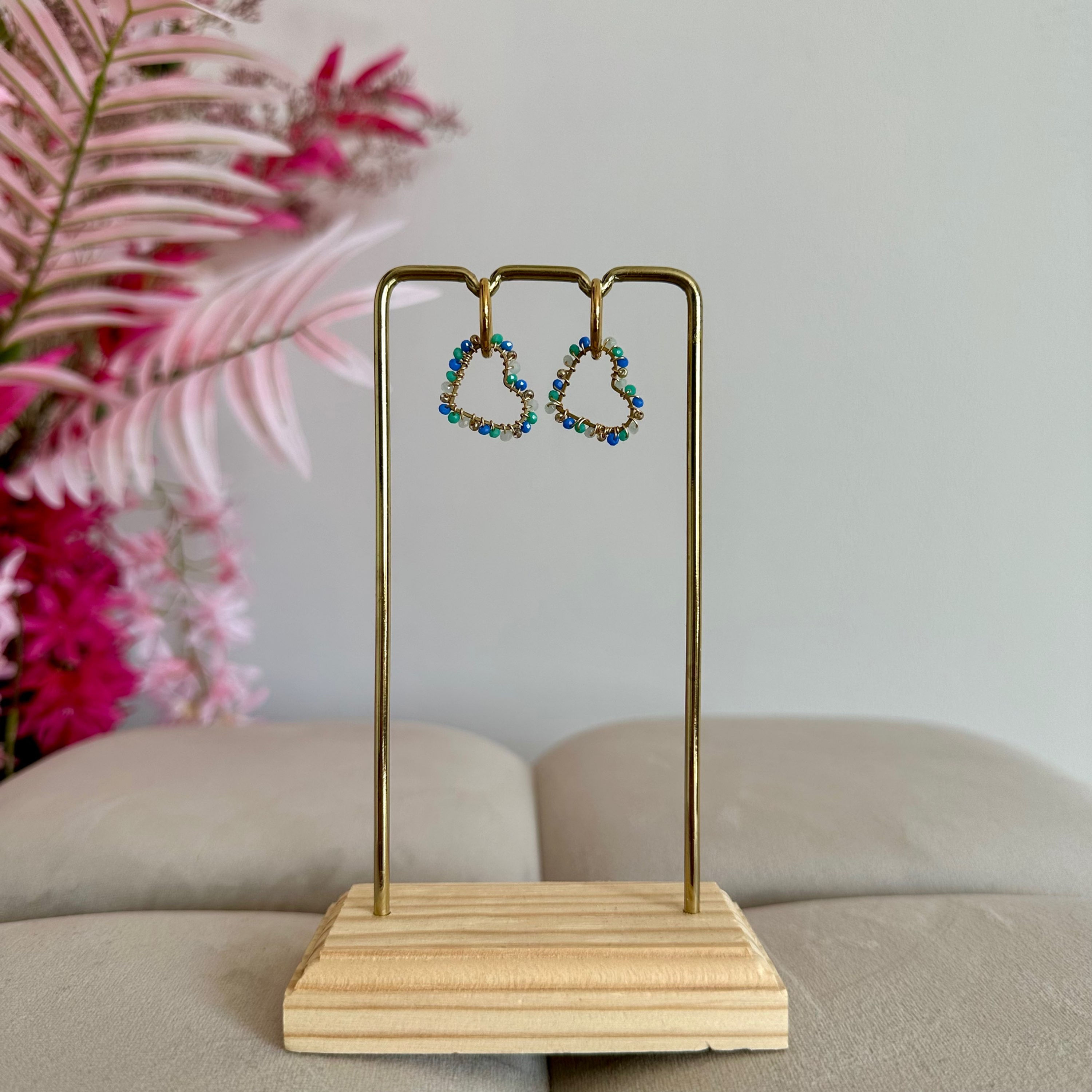 Anouk earrings blue
