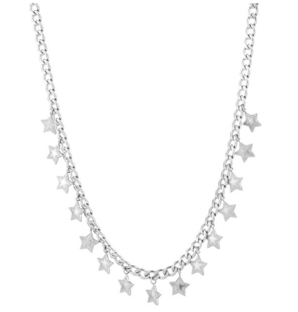 Star necklace silver