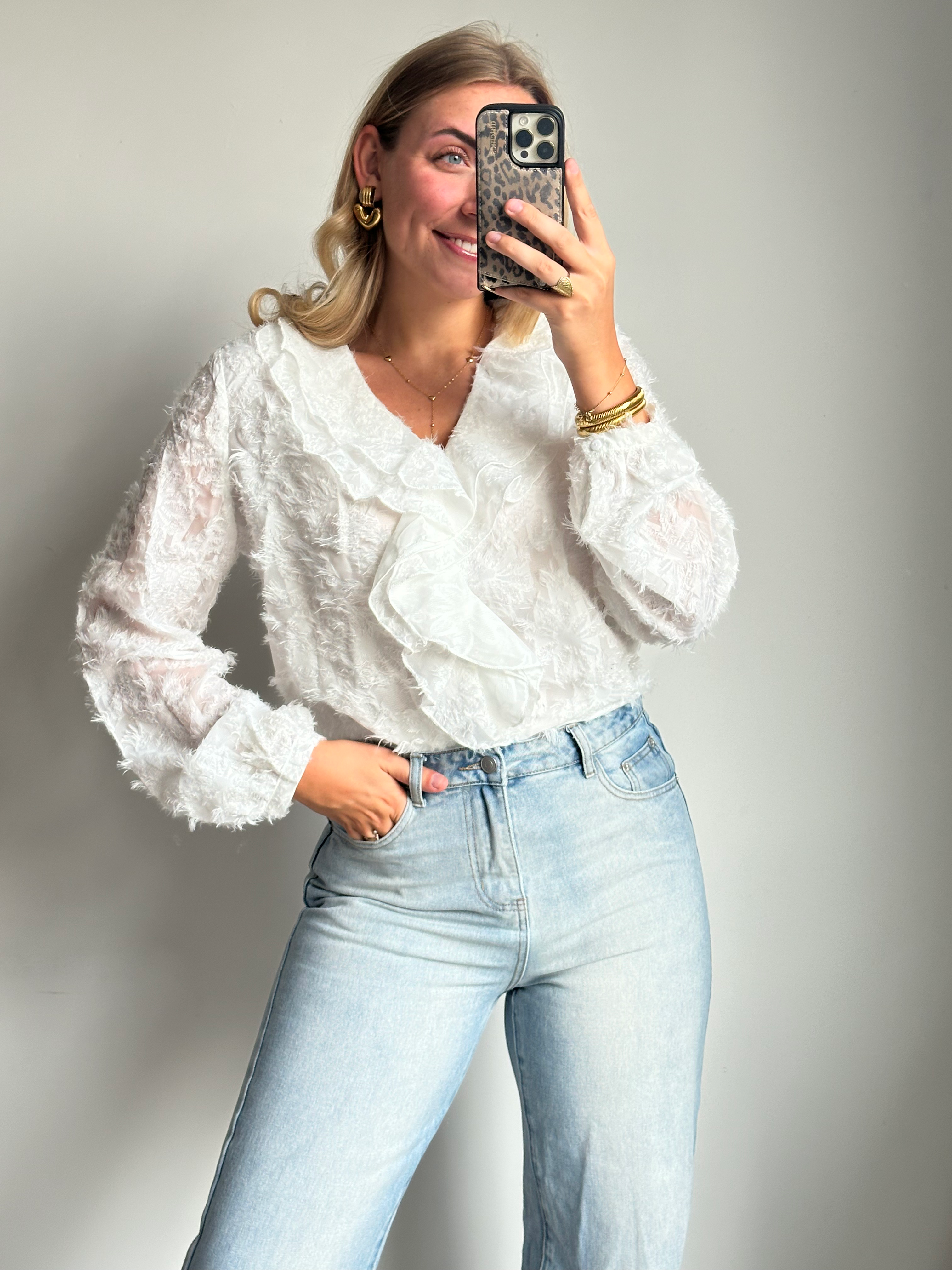 Novi blouse white