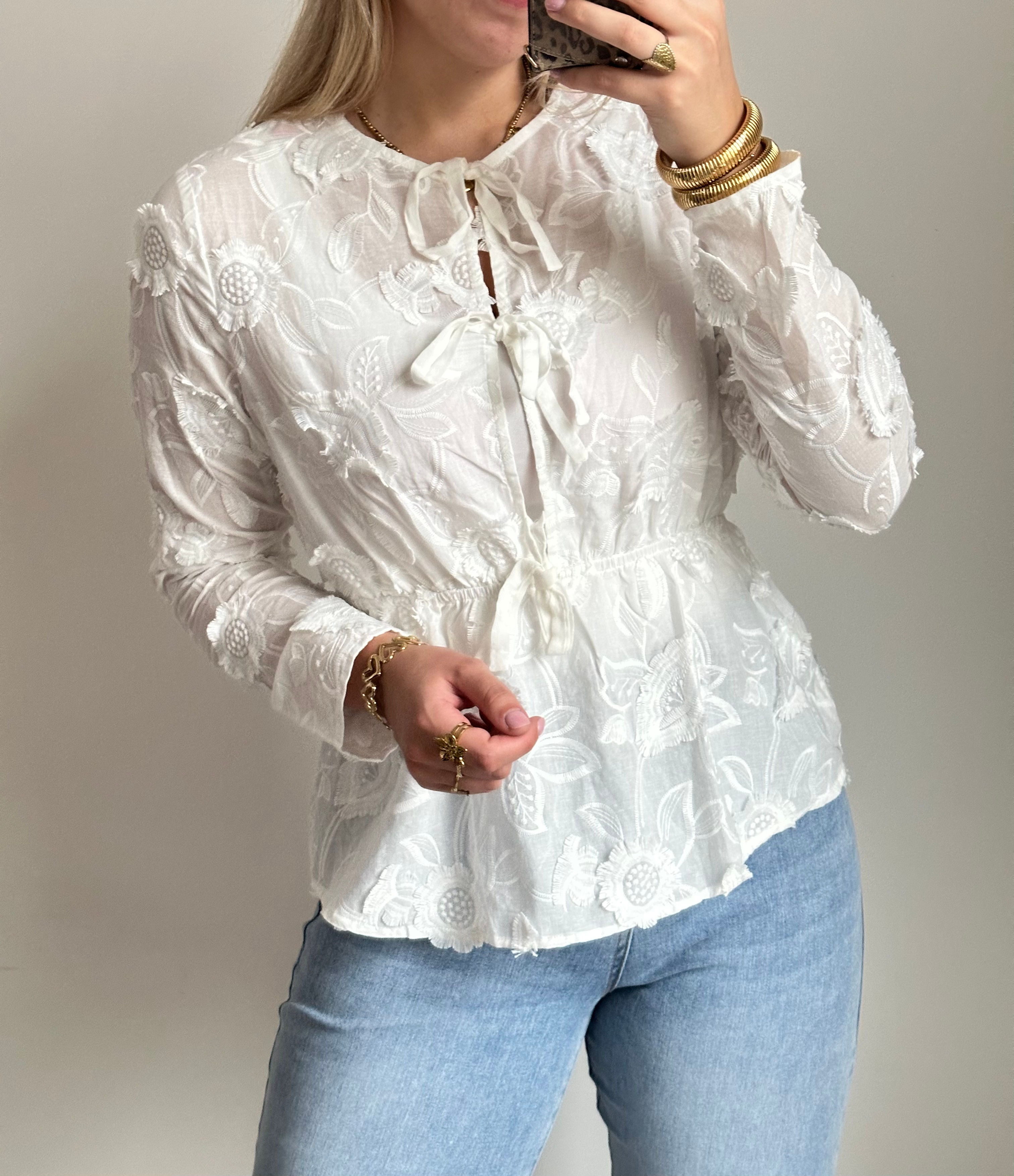 Joya blouse white