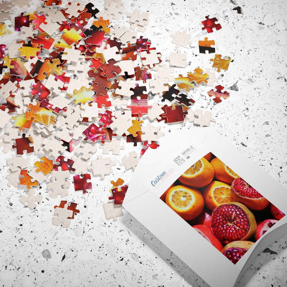 Thumbnail: Orange Pomegranate Puzzle (110, 252, 500, 1014-piece)
