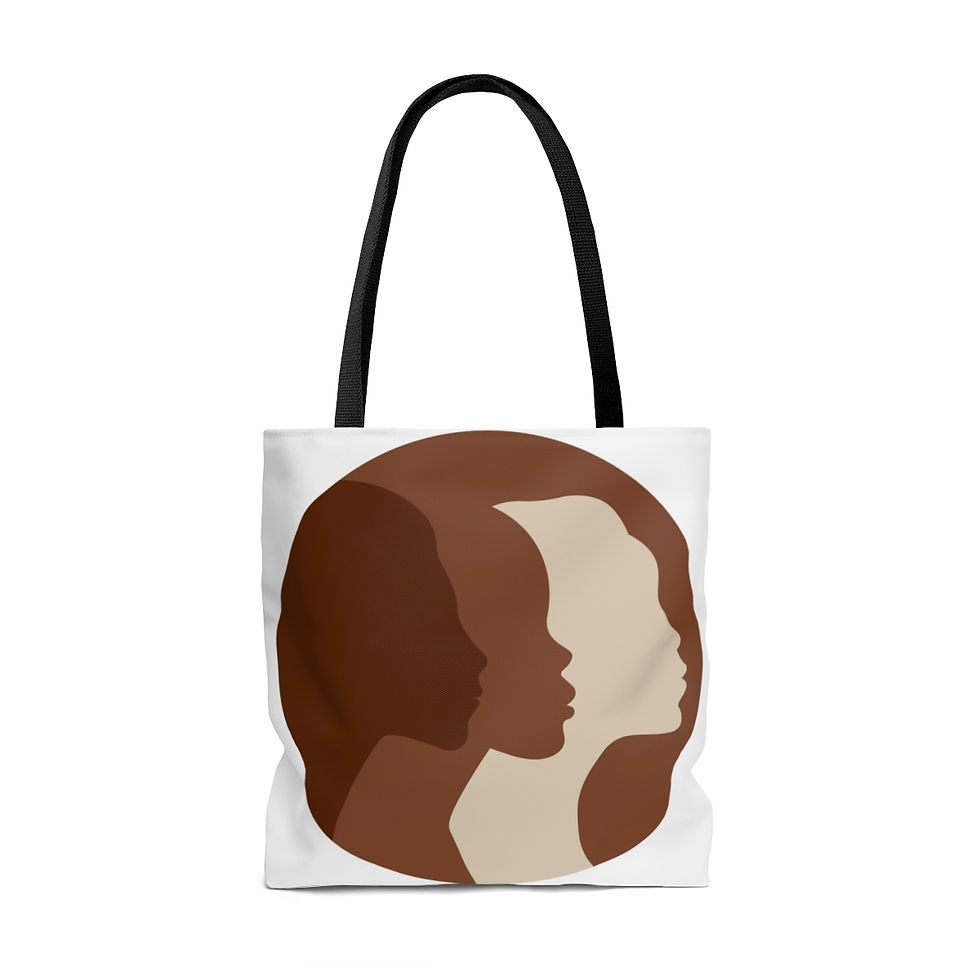 Thumbnail: Faces Tote Bag (AOP)