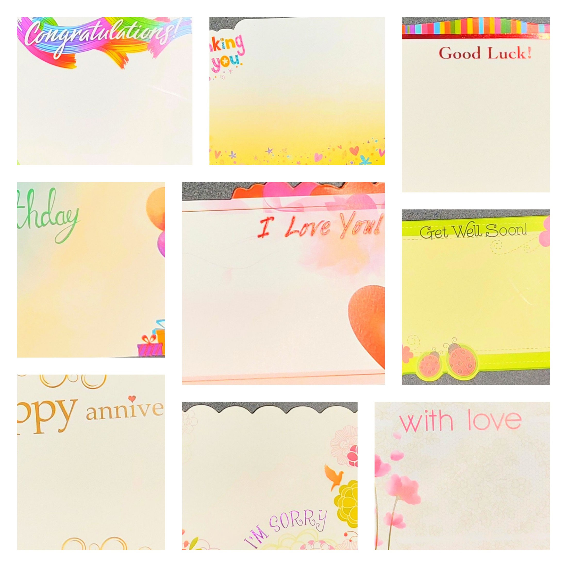 Small 1" x 2" Card with Envelope