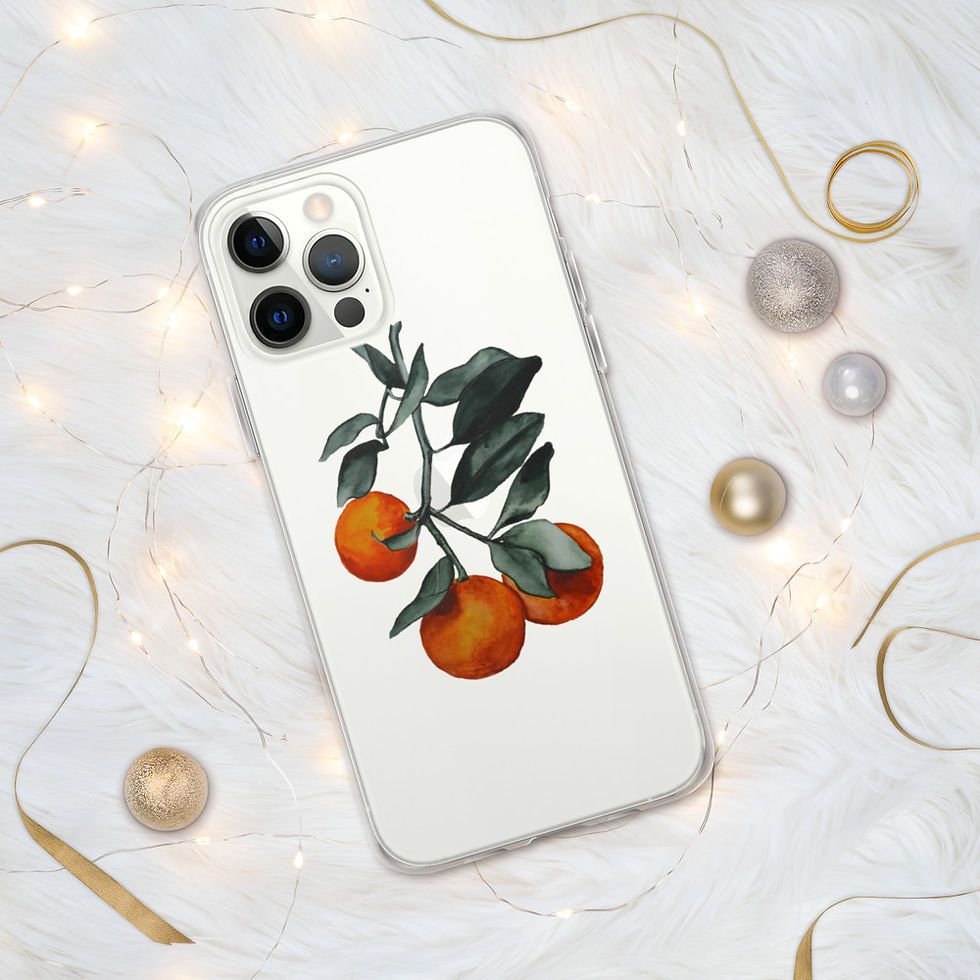 Thumbnail: iPhone Case - Tangerines
