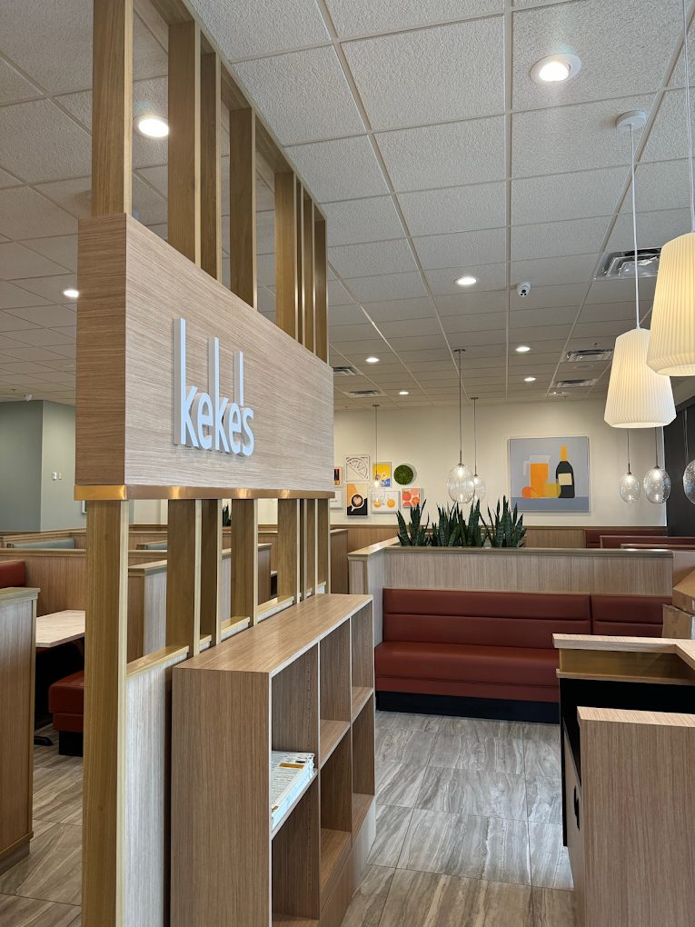Keke's Cafe interior build-out