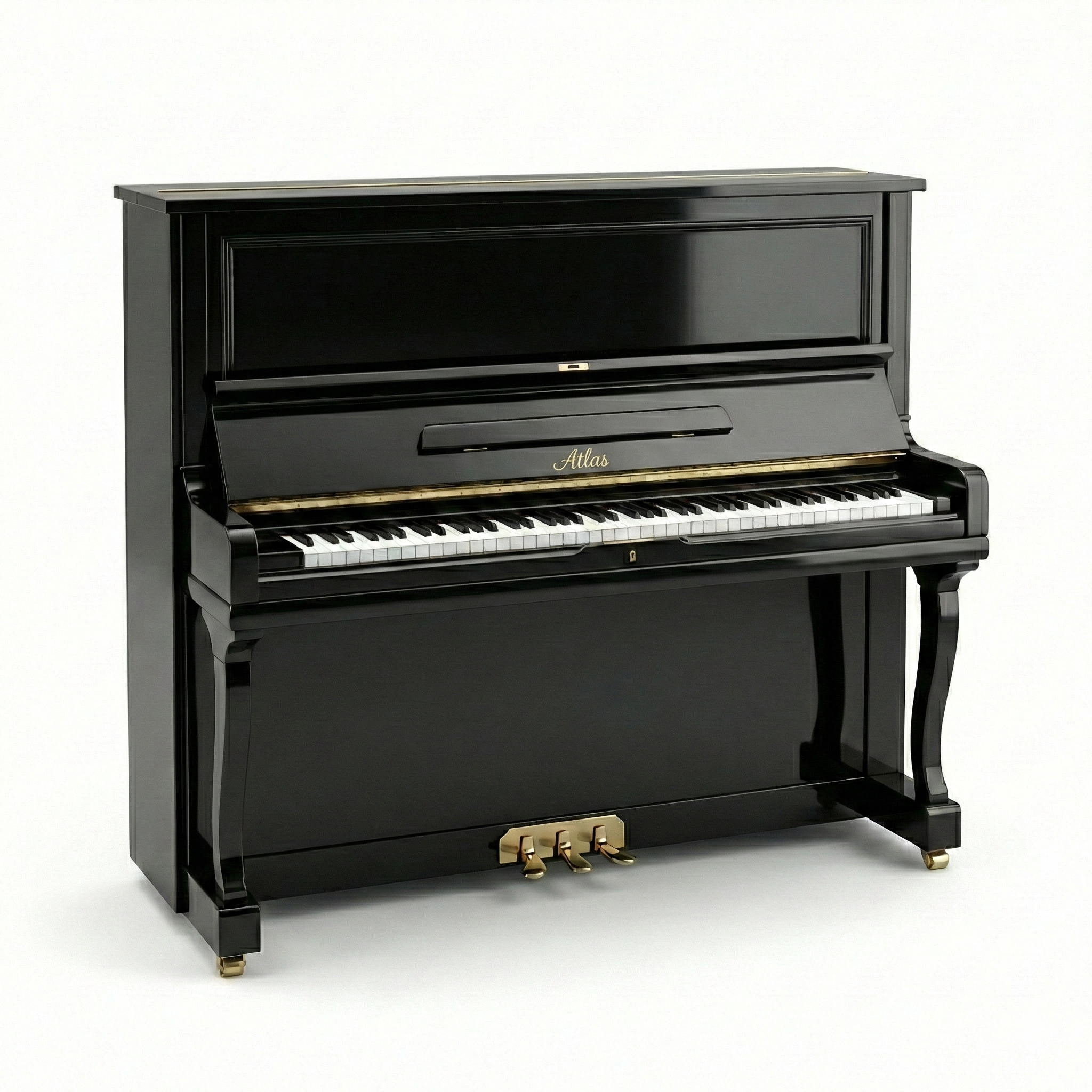 پیانوی دیواری Atlas NA300D – پیانوهای دست دوم در دبی