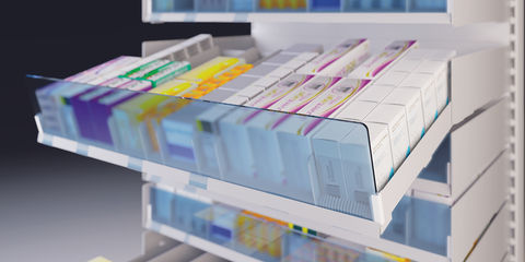 Pharmacy Shelving, 