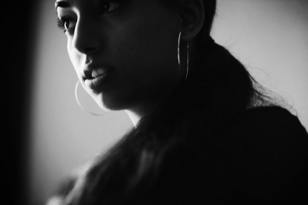 Portrait of the protagonist from the short film during production.