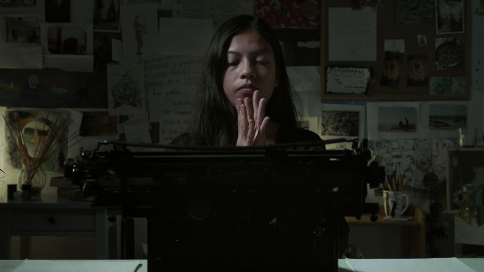 Short film narrative still frame.