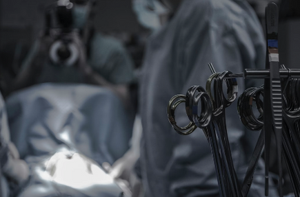Image of surgery taking place