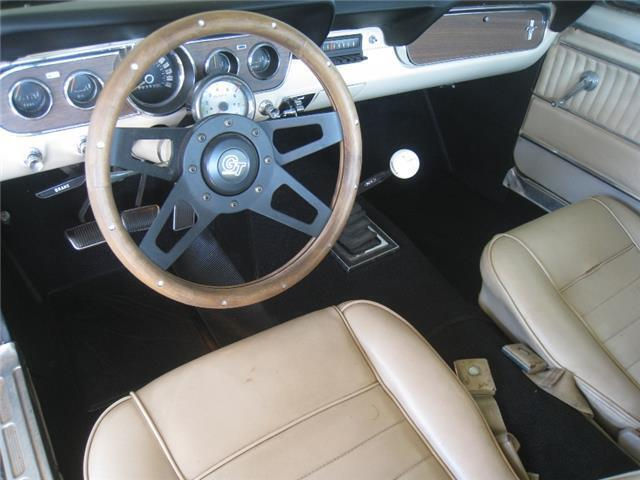Thumbnail: 1966 ford mustang green manual