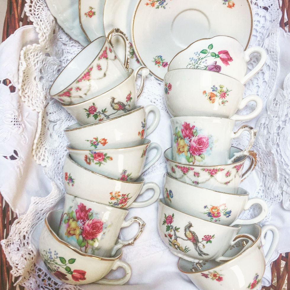 Tasse à café ancienne