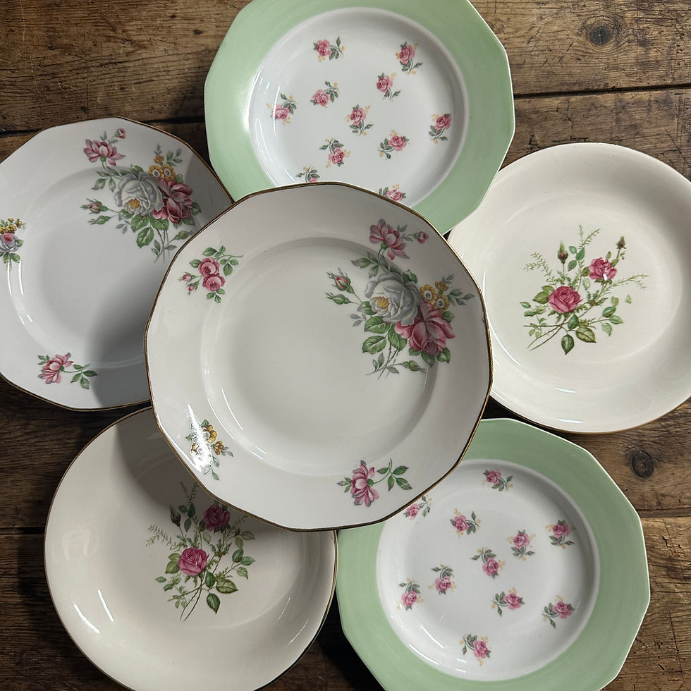 6 Assiettes creuses - CÉLESTE