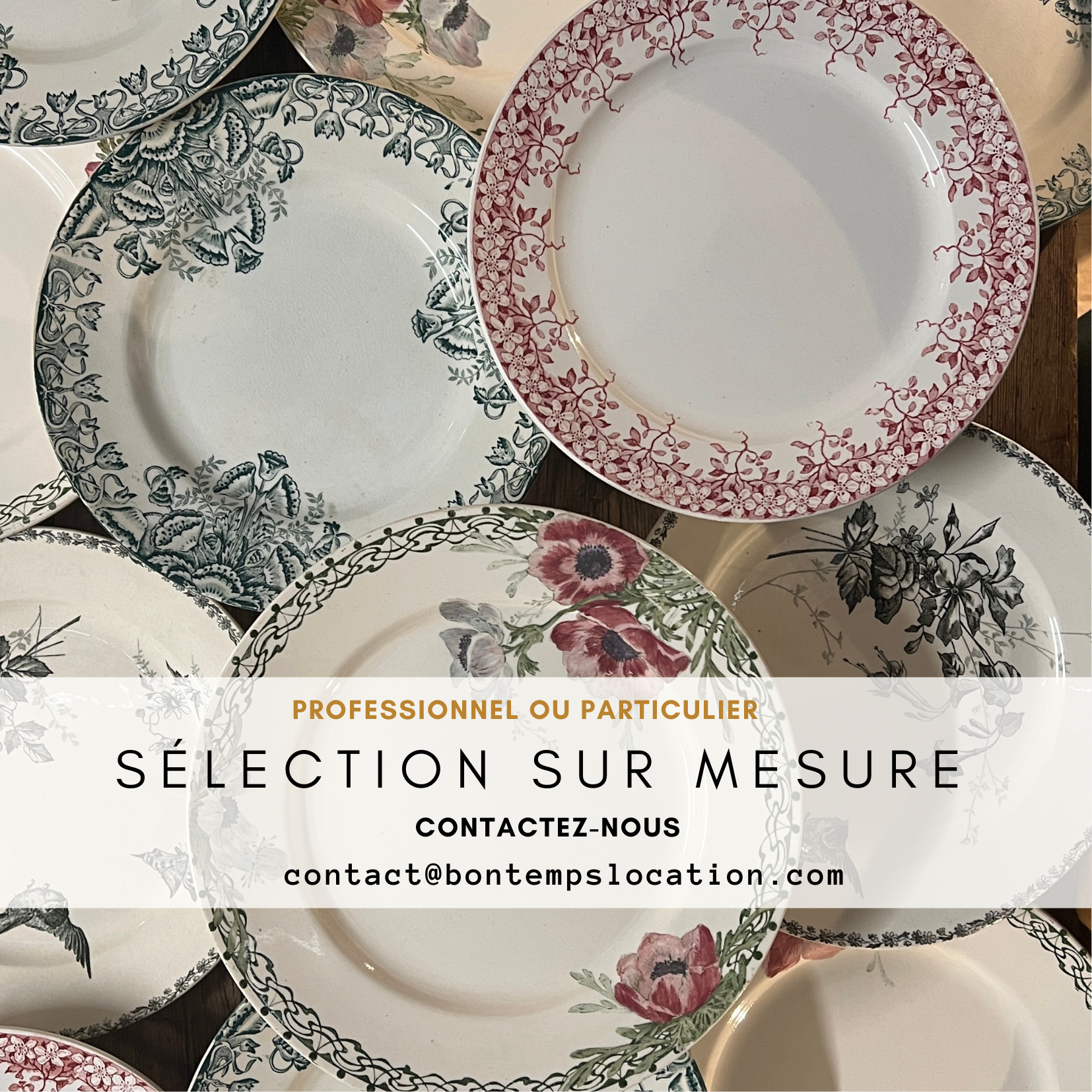 Composition sur mesure  |  DÉPAREILLÉE  - Prix sur devis