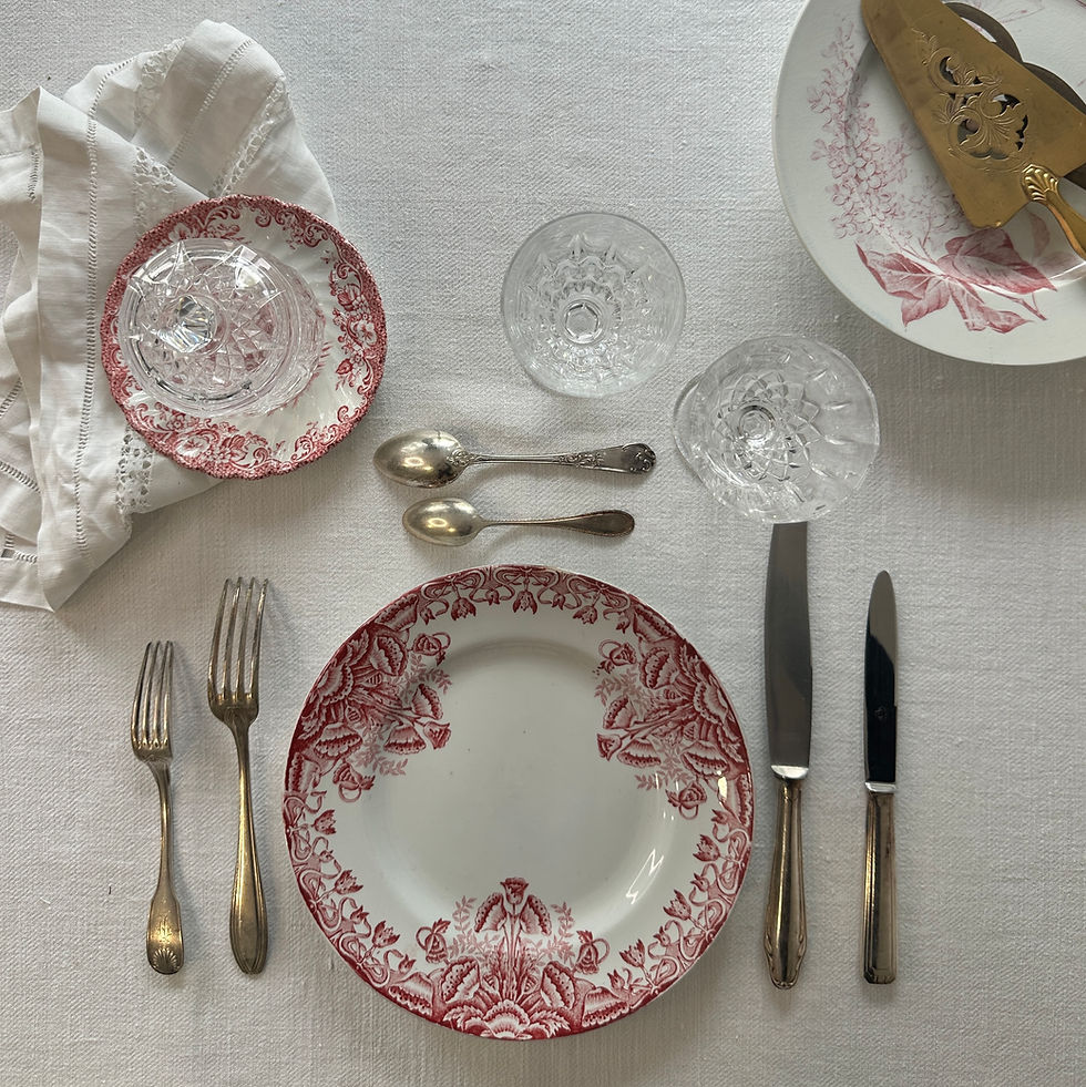 Thumbnail: PÉTRONILLE | Composition 6 Assiettes Plates