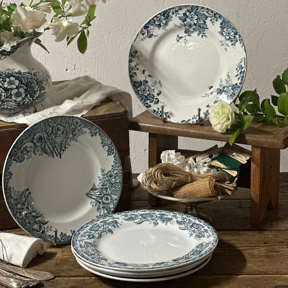 Miniature : BLONDINE - 6 Assiettes plates