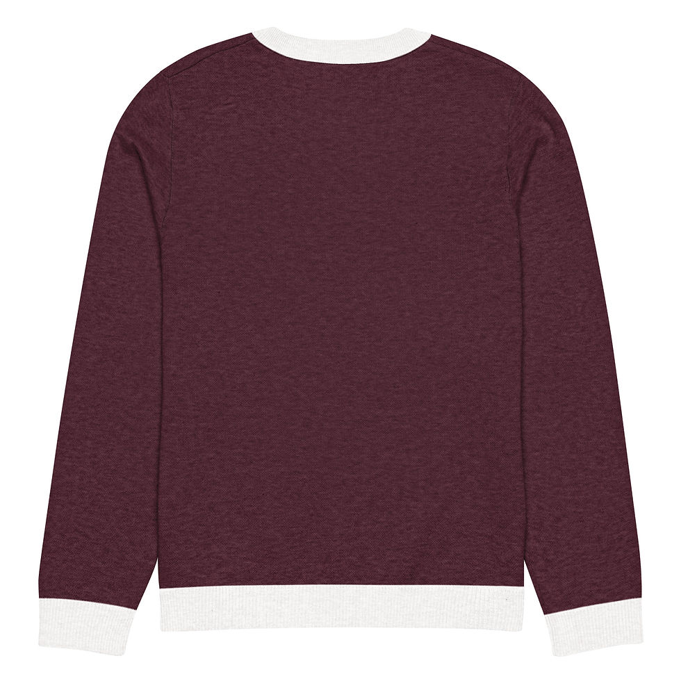 Thumbnail: Knitted crew neck sweater