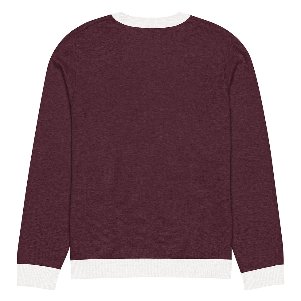 Thumbnail: Knitted crew neck sweater