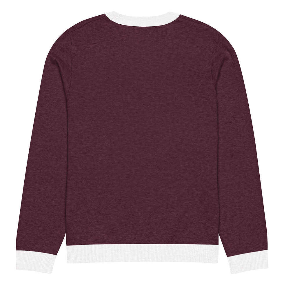 Thumbnail: Knitted crew neck sweater