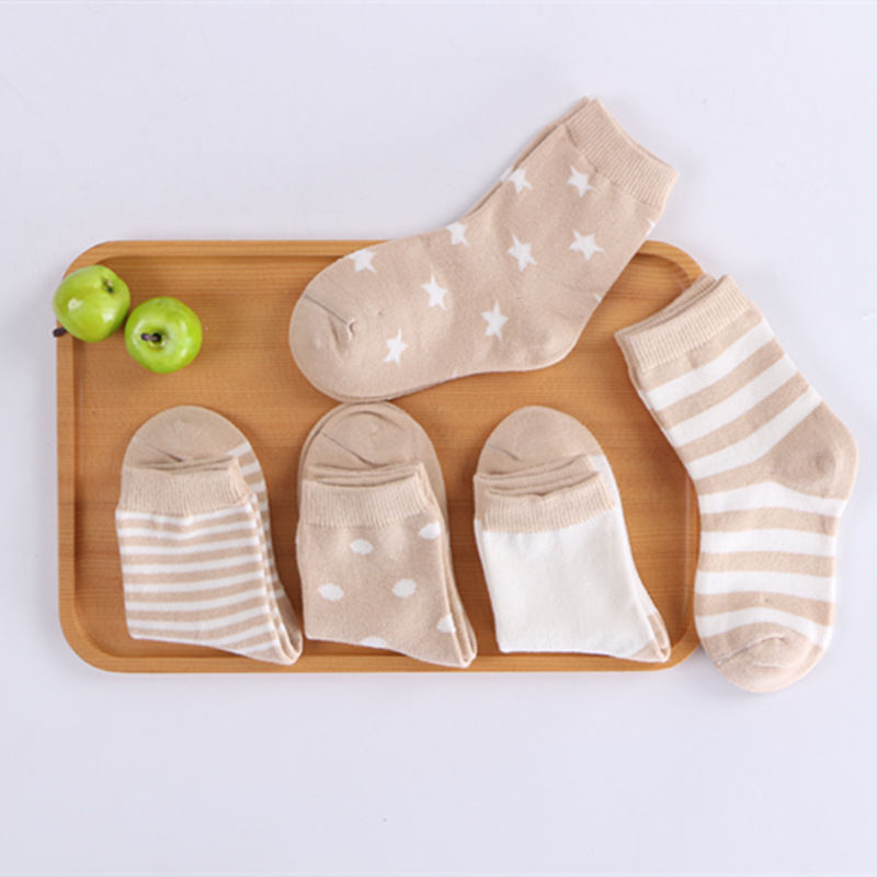 Thumbnail: 5 Pairs Kids’ Cotton Socks