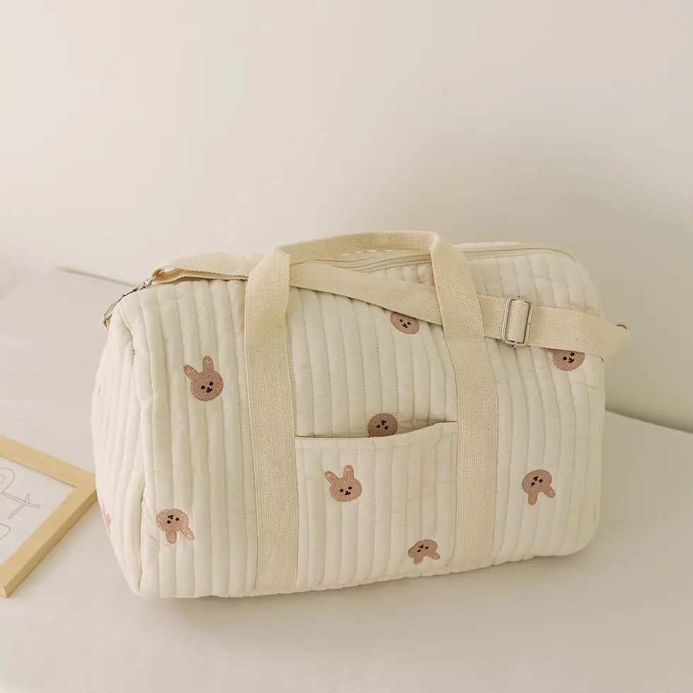 Thumbnail: Quilted Baby Storage Bag