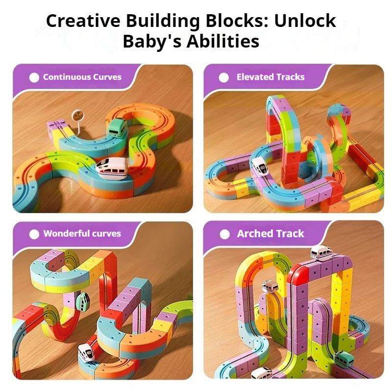 Thumbnail: Educational Electric Magnetic Levitation Train Track Cube 3