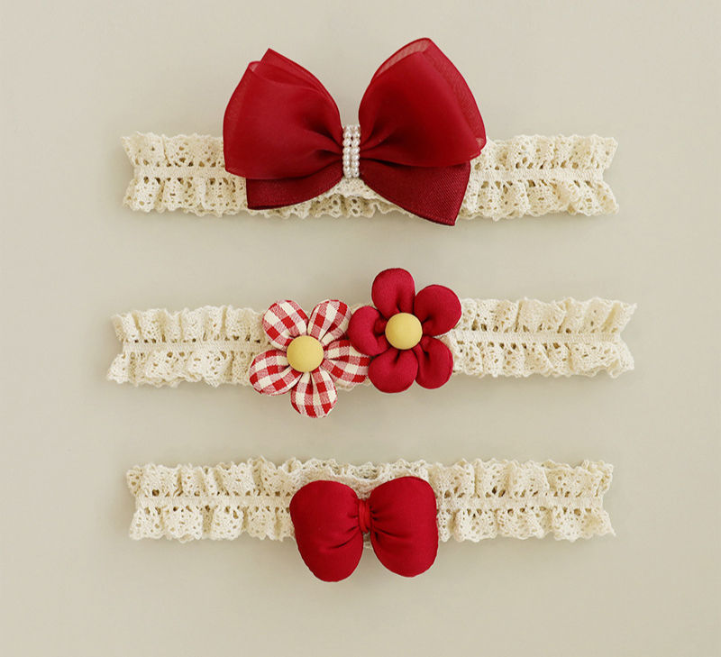 Thumbnail: Luxury Lace Baby Headbands