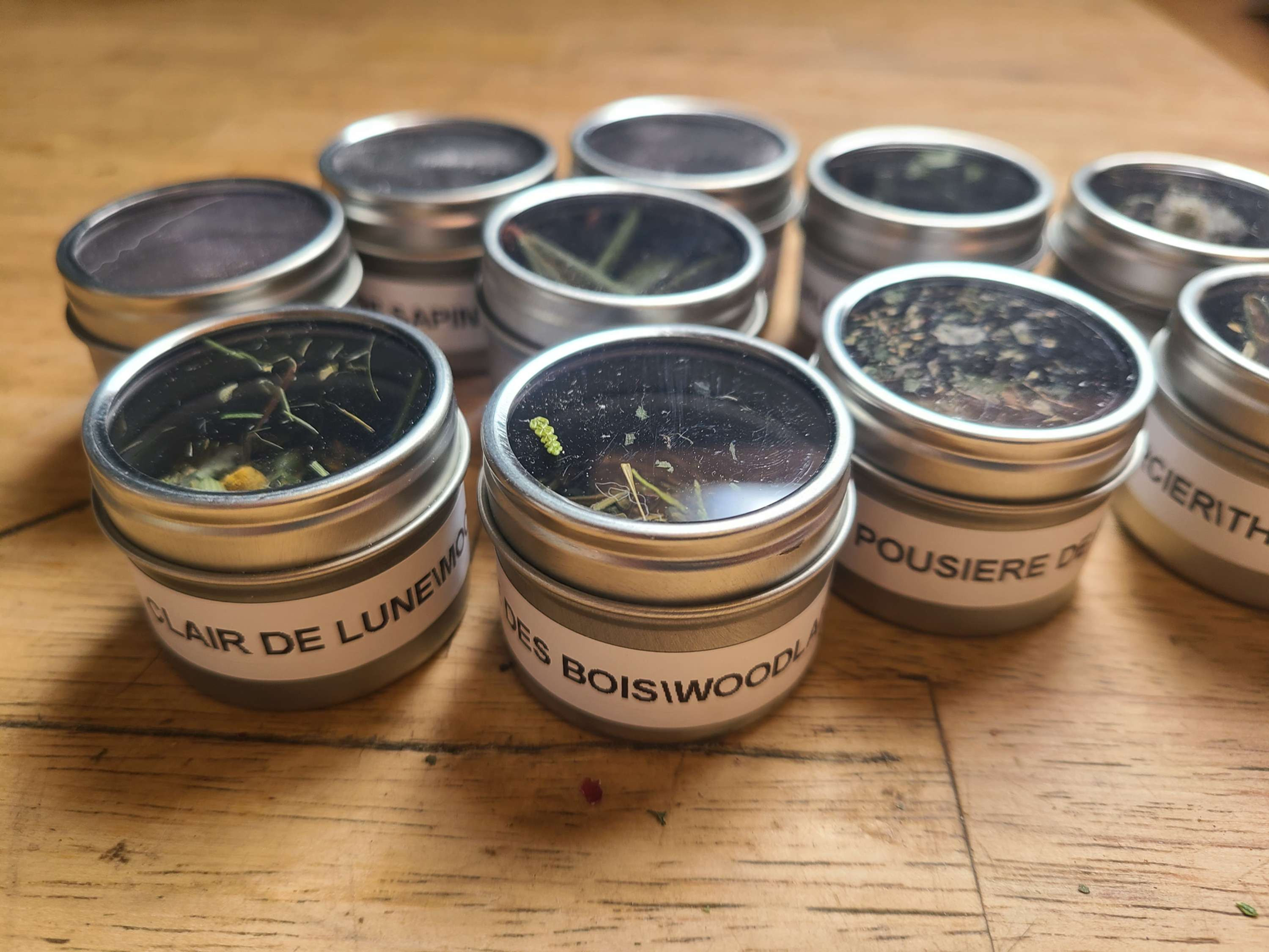 Démonstrateurs tisanes et sucres