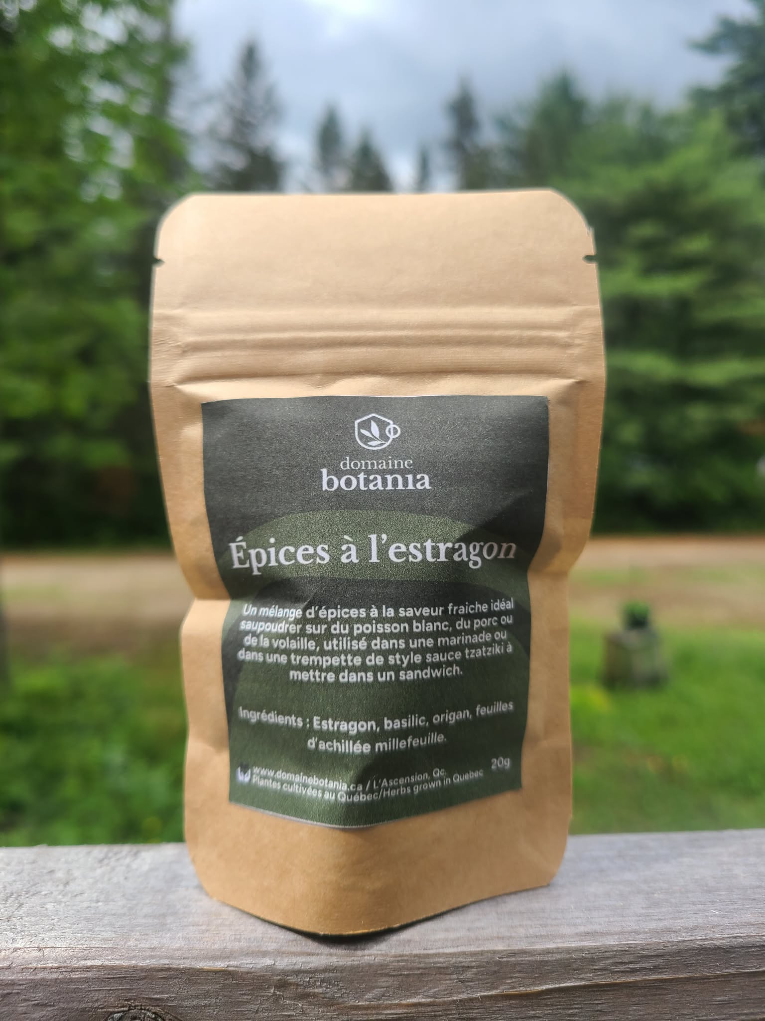 Épices à l’estragon – Mélange d’herbes locales