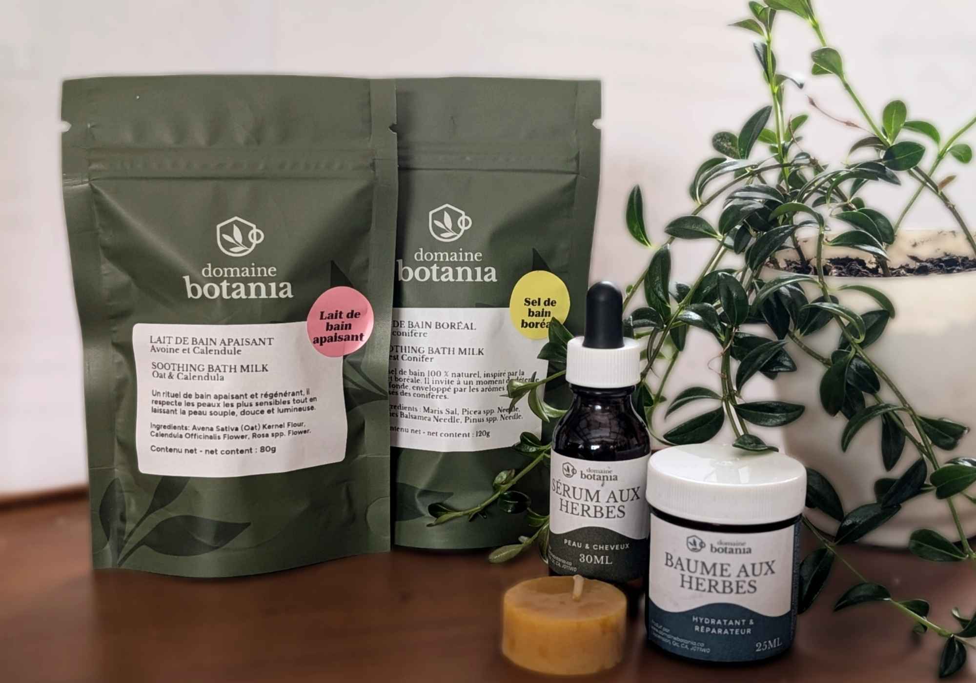 Rituel de soins botaniques