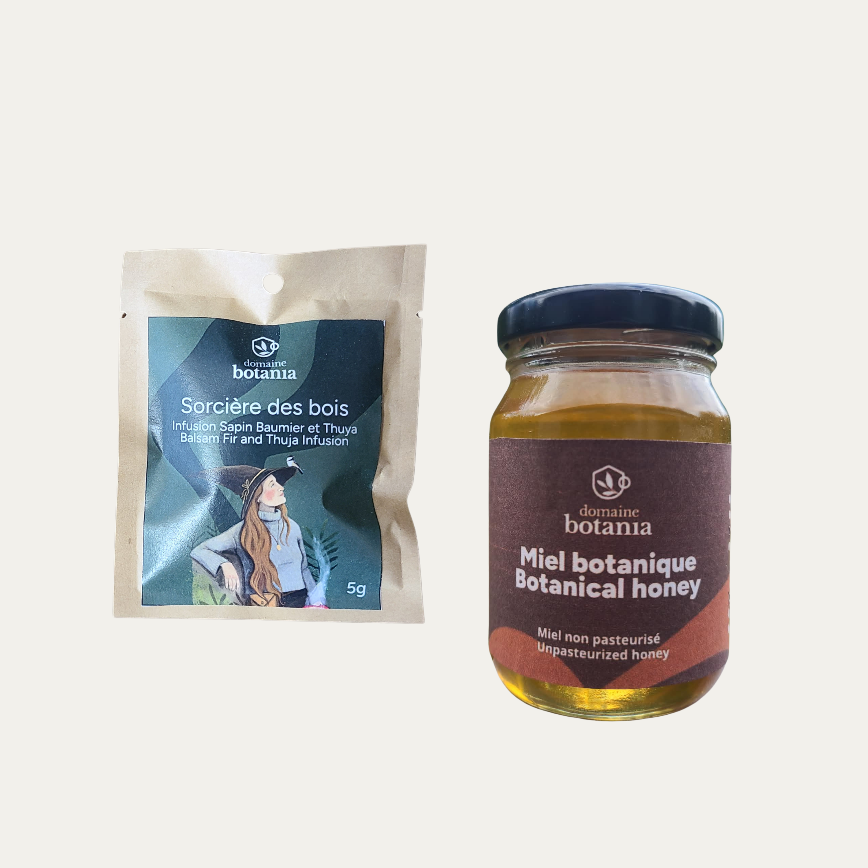 Duo miel et infusion petits formats
