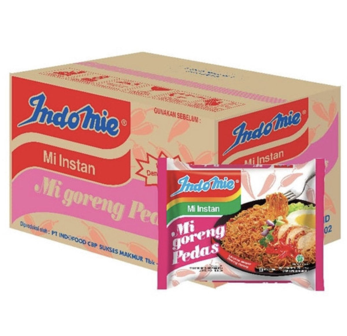 Indomie Goreng Pedas 1 Box Promo