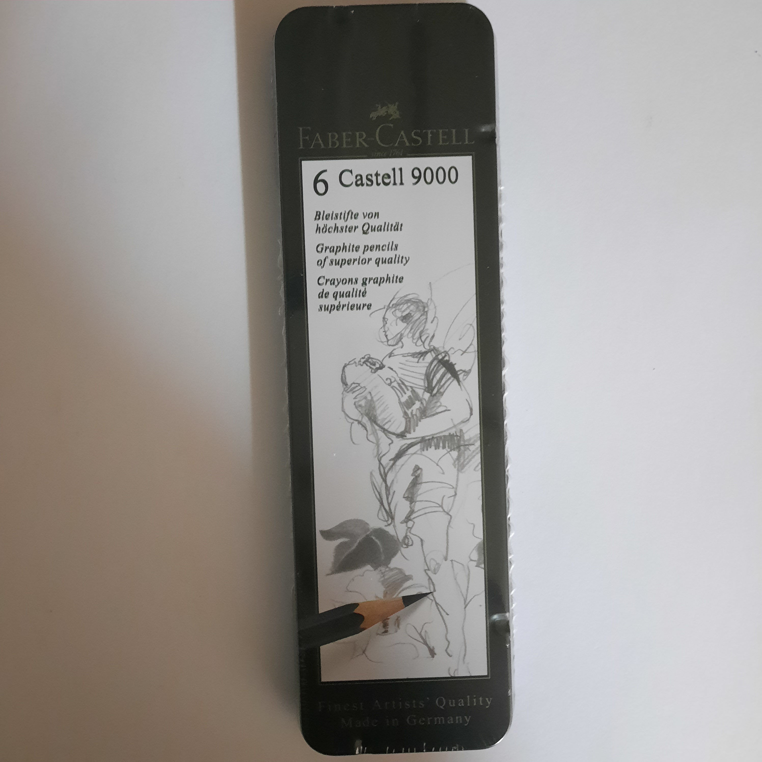 Faber-Castell סט 6 עפרונות רישום