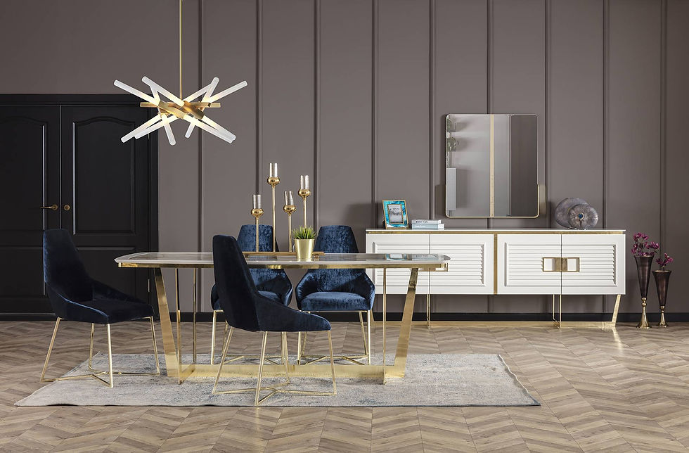 Küçük resim: Laura yemek Odası Takımı