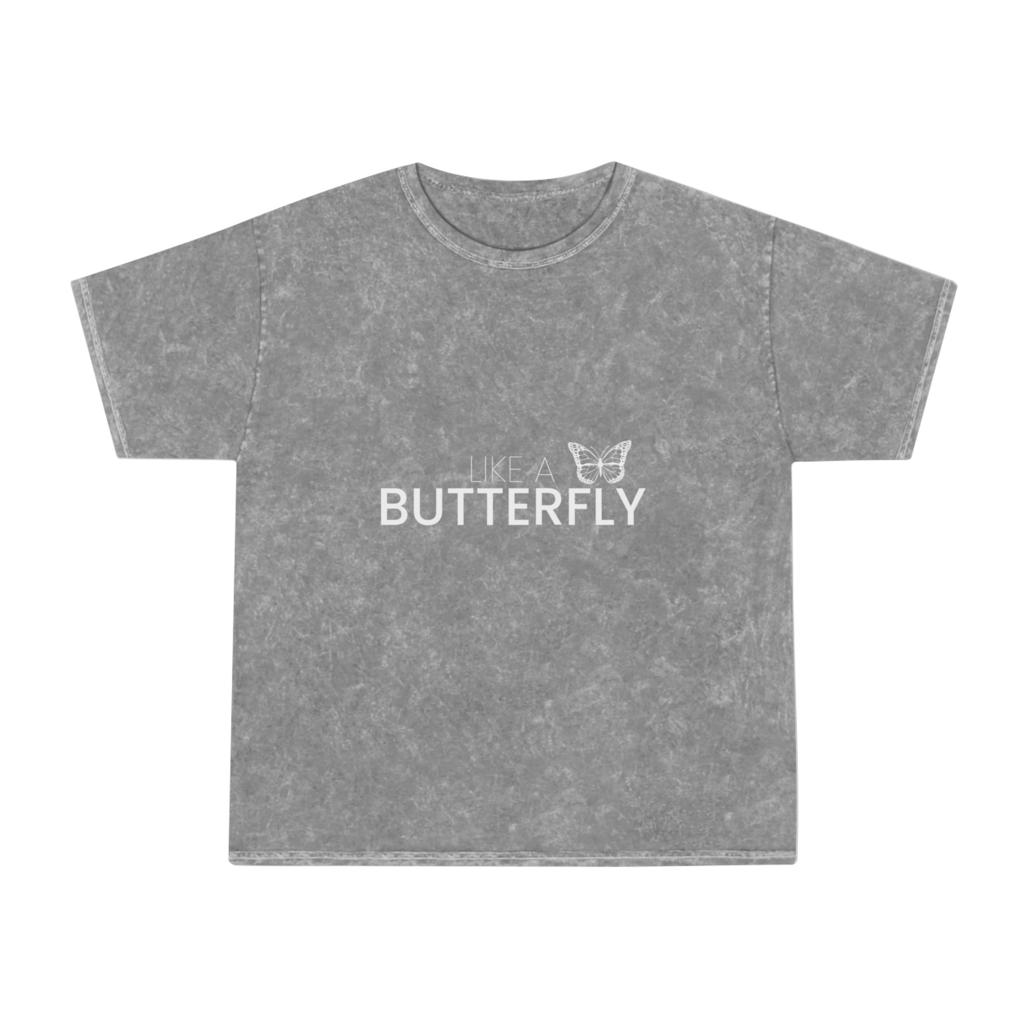Like A Butterfly Mineral Wash T-Shirt
