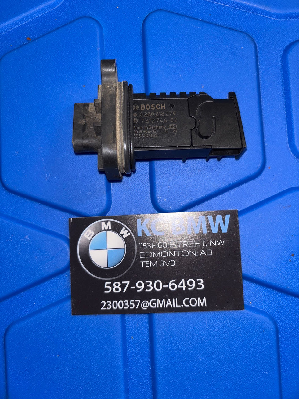 BMW F30 F32 F33 F36 235 335 435 N55 Engine Mass Air Flow Sensor Meter MAF OEM