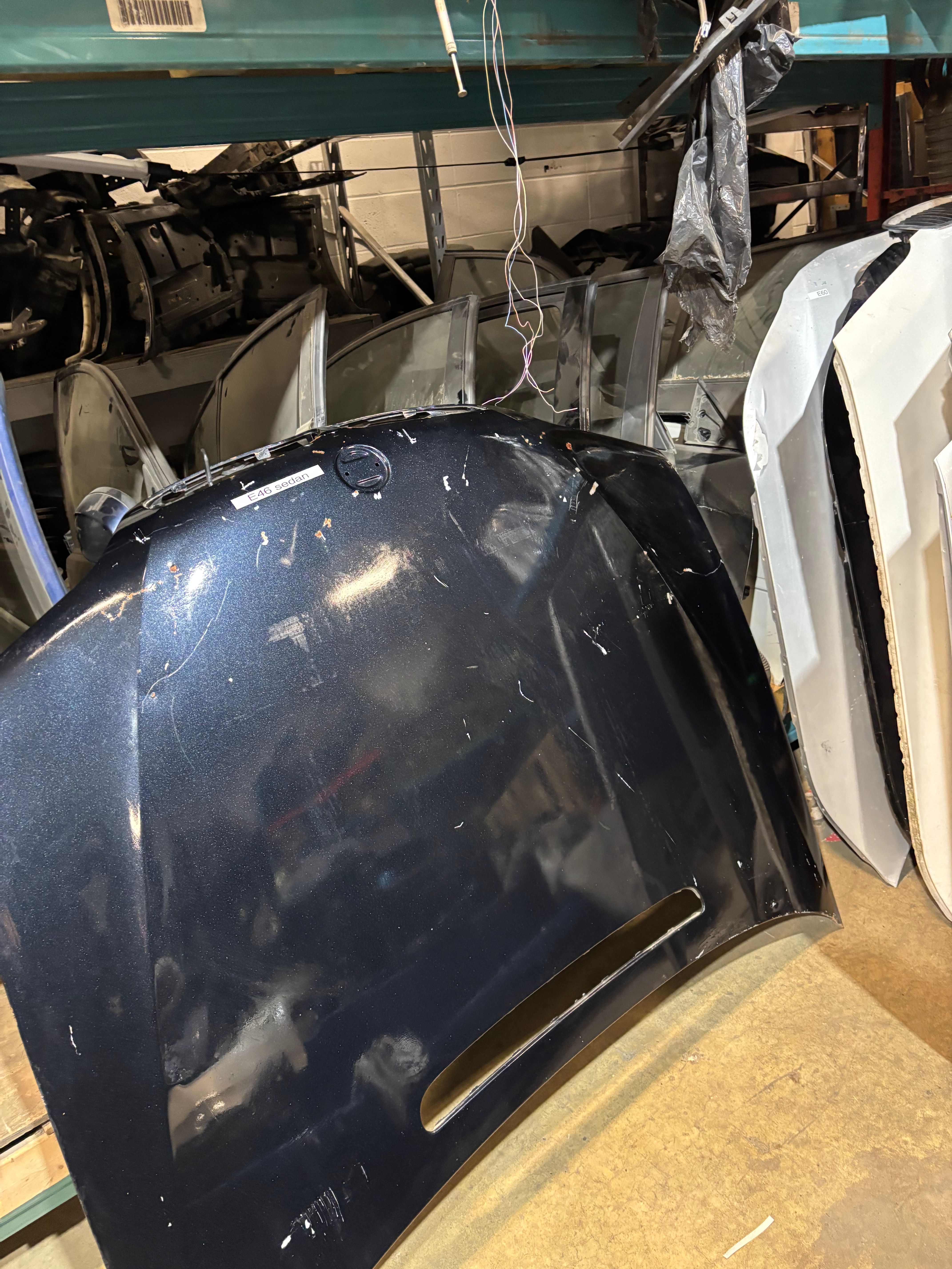 E46 Sedan Hood Blue