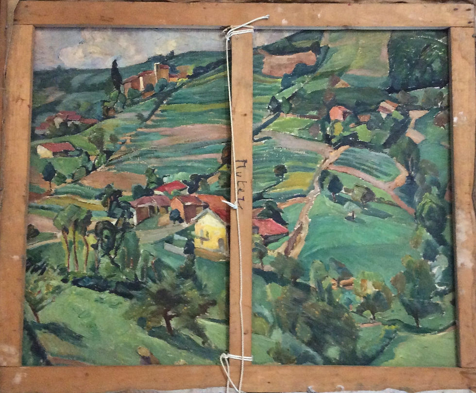 Paysage (grand format), collection particulière, © Coupe-File Art