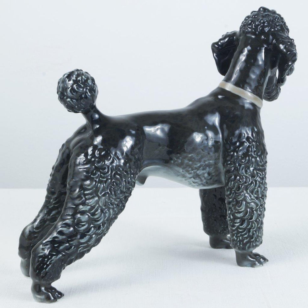 Miniatyrbild: Rosenthal pudelfigurin