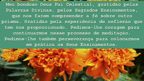 GRATIDÃO PELAS PALAVRAS DIVINAS