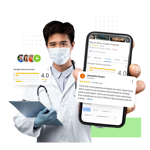 Bring patients online
