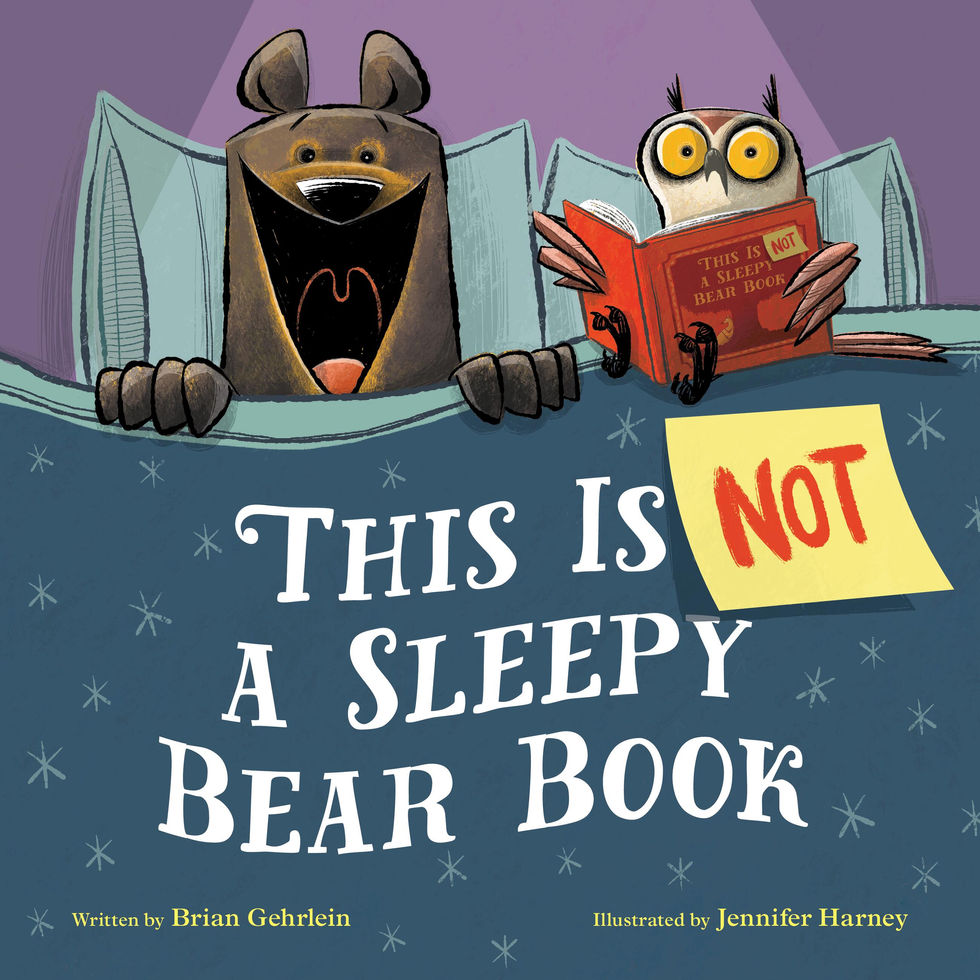 Cover Reveal: This is Not a Sleepy Bear Book!