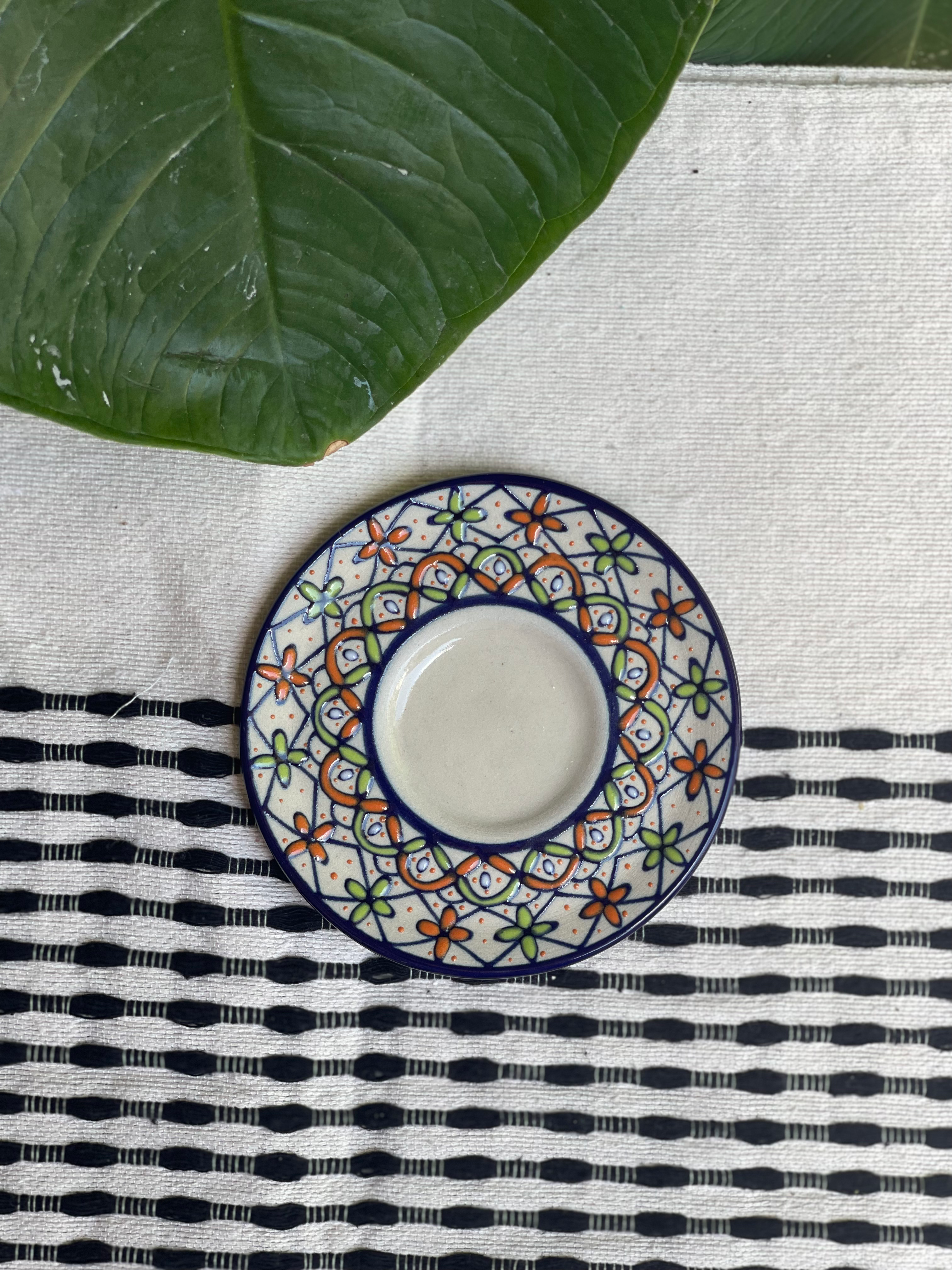 Plato para taza de café express