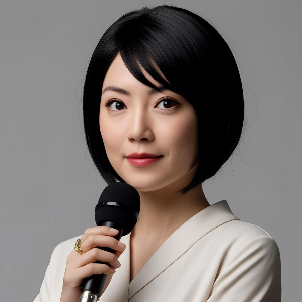 AIを活用したアナウンサー